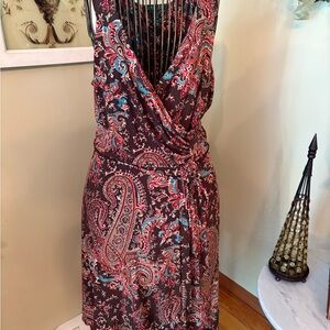 Ralph Lauren Multicolor Paisley Dress